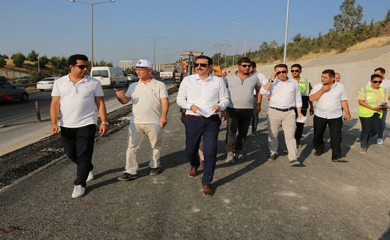 İzmir Çevre Yolu'nun yeni bağlantı kavşağı açılıyor