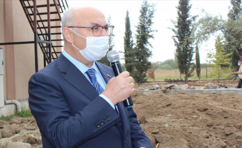 İzmir Valisi Köşger, Menemen'de Kur'an kursu ek binası temel atma törenine katıldı