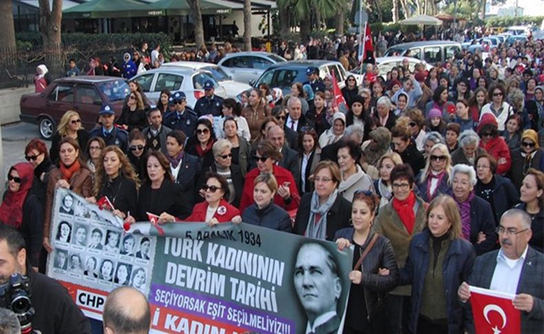 Türk Kadının Seçme ve seçilme hakkını almalarının 81. yılı gururu