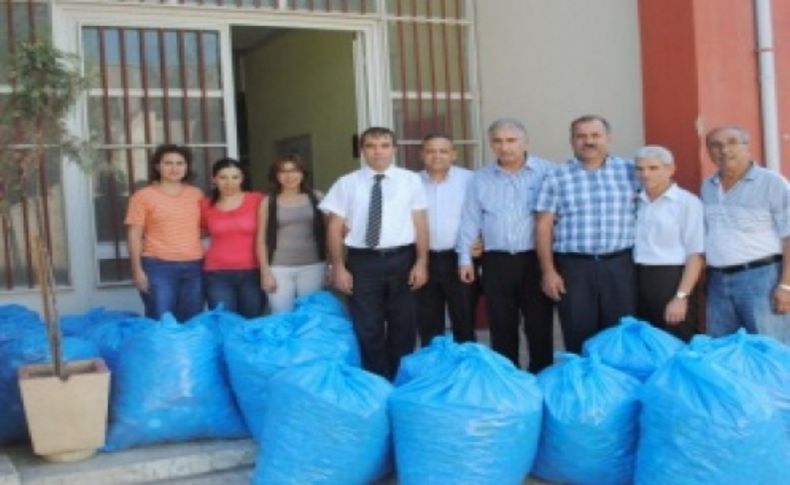 İzmir 5. Sanayi esnafı kapak biriktirme kampanyası başlattı