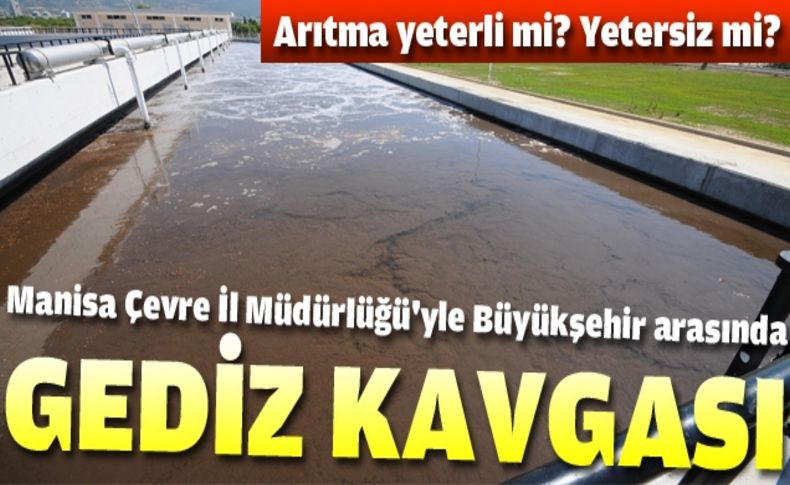 İzmir Büyükşehir Belediyesi'nden Gediz açıklaması