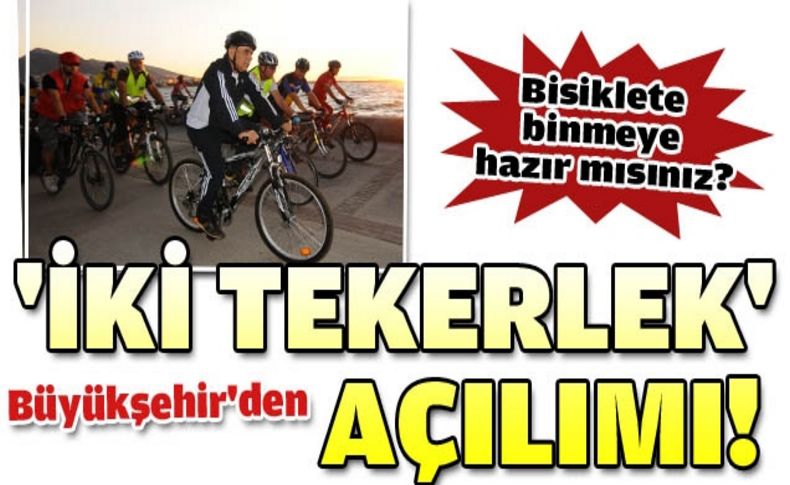 İzmir’de bisiklet devrimi