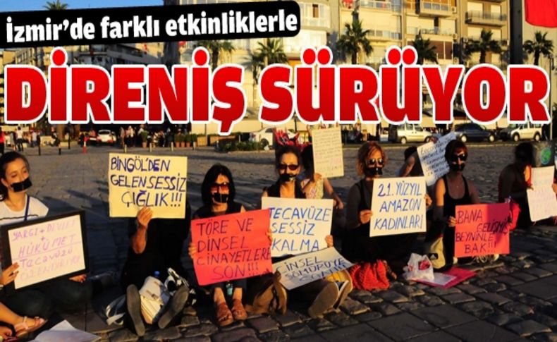İzmir'de Gezi Parkı'na destek çeşitli etkinliklerle sürdü
