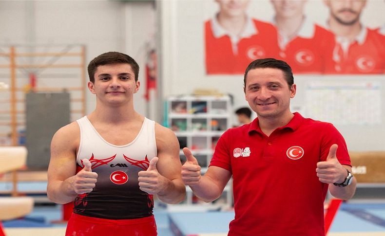 İzmirli 15 yaşındaki jimnastikçi İtalya'da altın kazandı