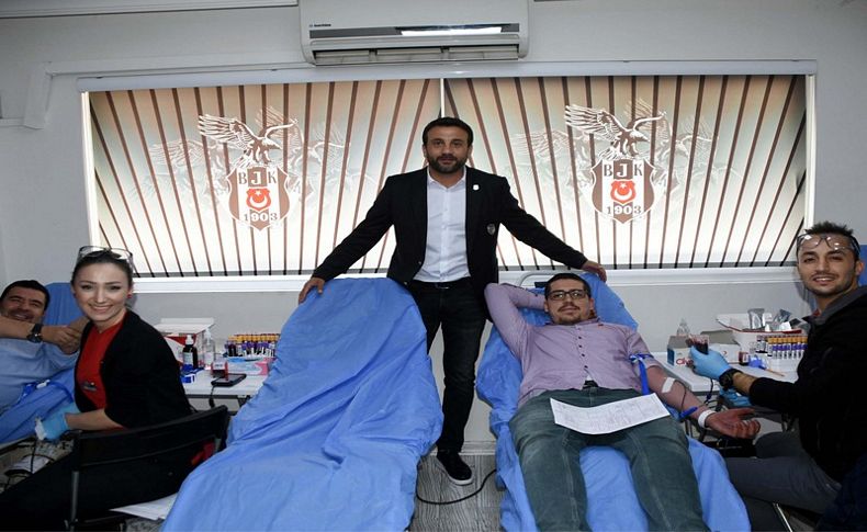 İzmirli Beşiktaşlılardan kan bağışı