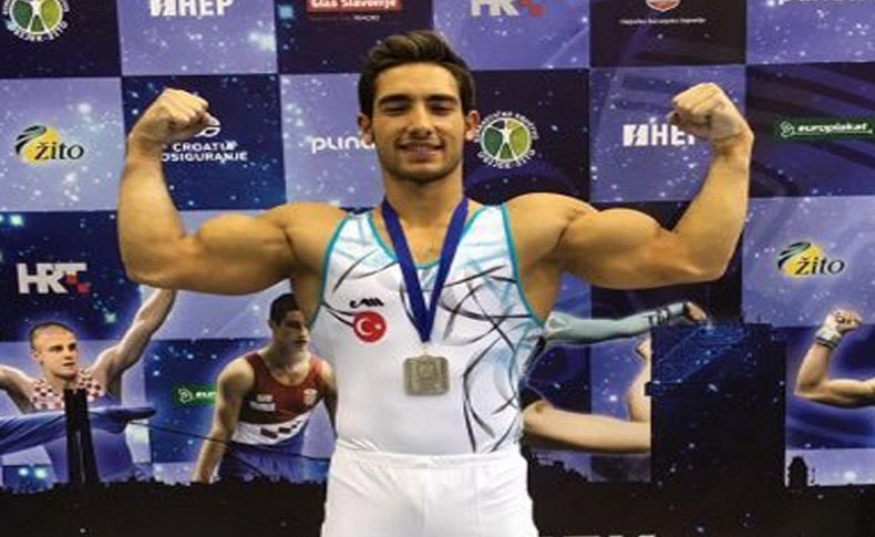 İzmirli cimnastikçi İbrahim'den yeni başarı