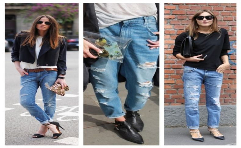 Kadınlarda yükselen trend Boyfriend Jean modası