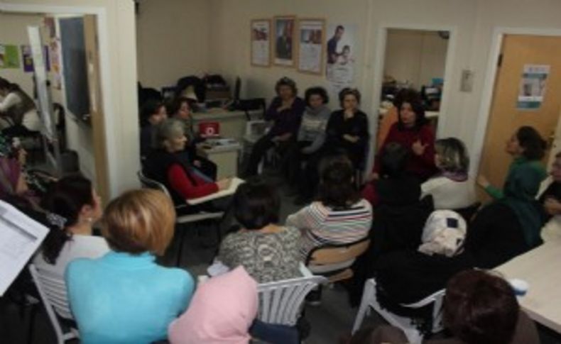 Karabağlar’da “kadına şiddete hayır” semineri