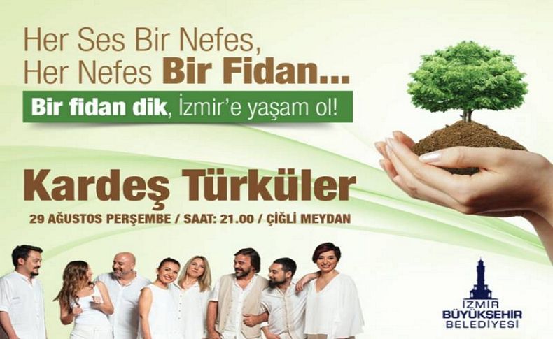 Kardeş Türküler'den yeşil için çağrı