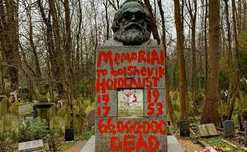 Karl Marx'ın mezarına ikinci saldırı