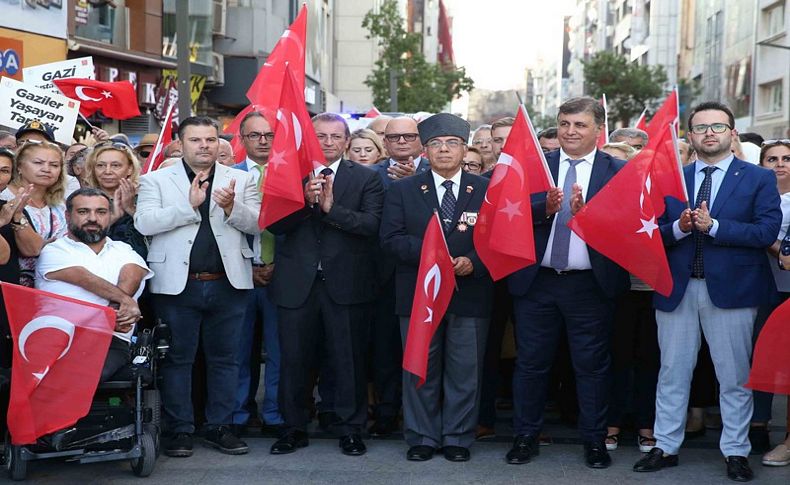 Karşıyaka’da Gaziler Günü'nde siyasete mola, anlamlı birliktelik