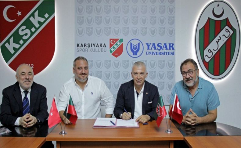 Karşıyaka filede Yazıcıoğulları'yla imzaladı