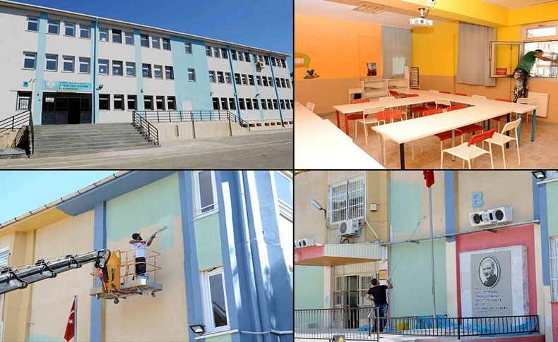 Karşıyaka’nın okulları yenilendi