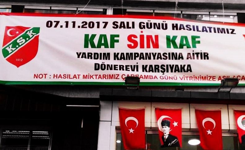 Karşıyaka'ya 'can suyu' kampanyasında ilk gün hasılatı