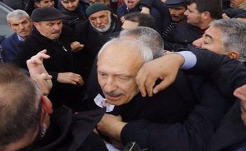 CHP lideri Kılıçdaroğlu'na saldırı