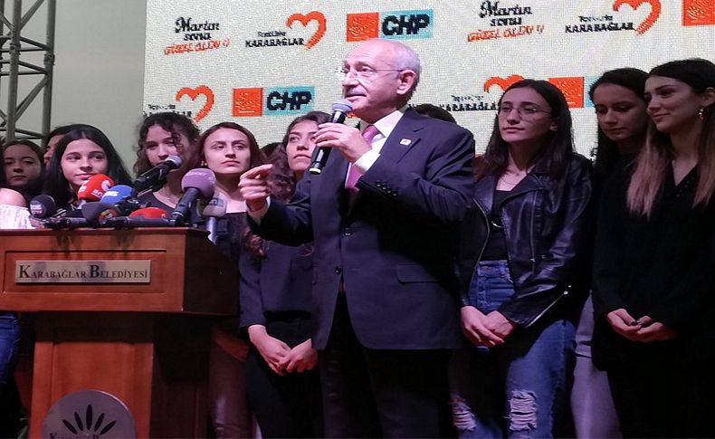 Kılıçdaroğlu'nun ilk durağı Karabağlar oldu! Atatürk Yükseköğrenim Kız Öğrenci Yurdu'nu açtı