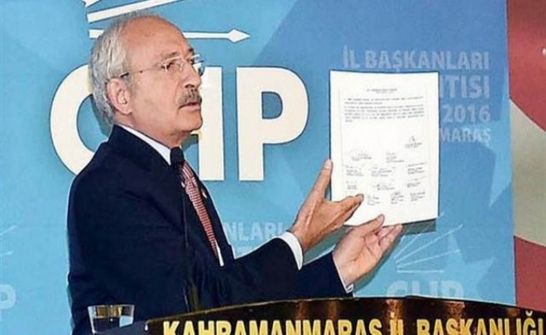 Kılıçdaroğlu: Olağanüstü halde kim fatura ödedi'