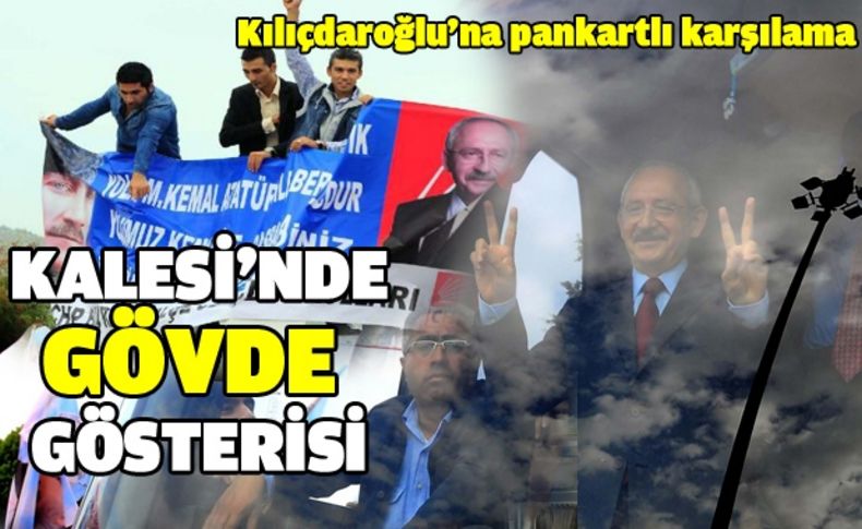 Kılıçdaroğlu'na görkemli karşılama
