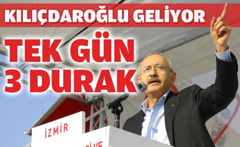Kılıçdaroğlu'nun İzmir programı netleşti