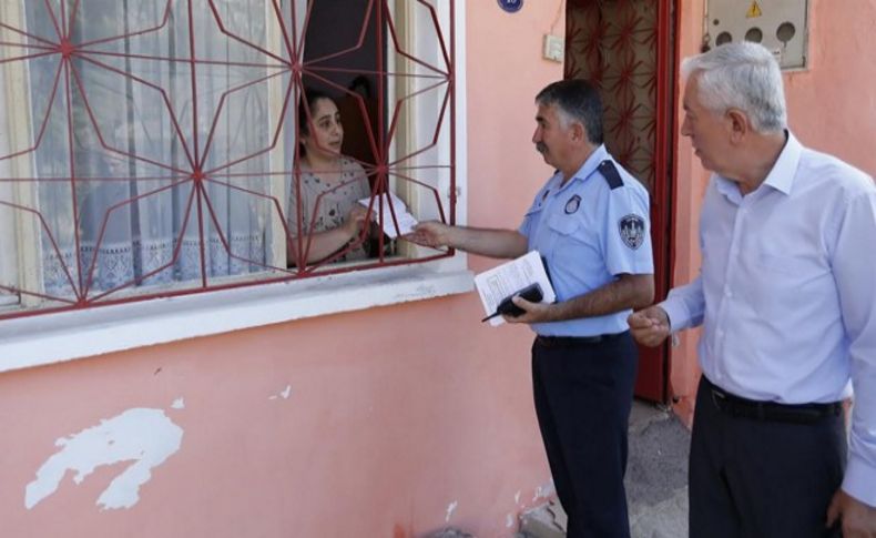 Konak'ta gündem Yeşildere: Kapı kapı uyarı bildirgesi
