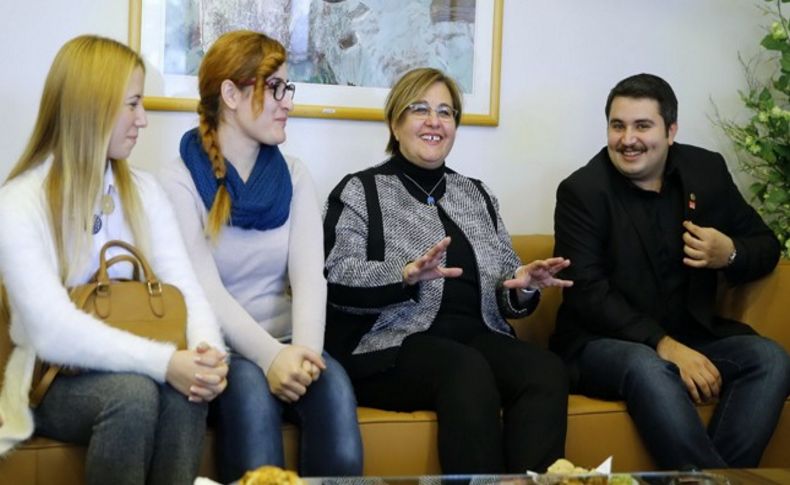 CHP'li gençlerden Başkan Pekdaş'a ziyaret