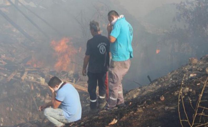 Köy muhtarının evinde çıkan yangın 6 evi yaktı