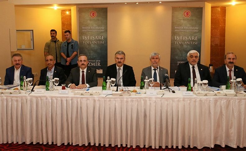 TBMM Madde Bağımlılığı Araştırma Komisyonu İzmir'de toplandı