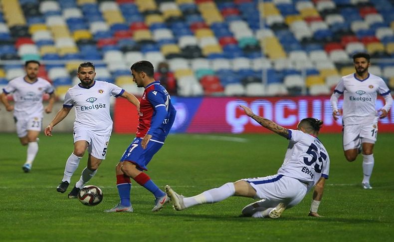 Menemenspor'un 10 maçlık serisi sona erdi