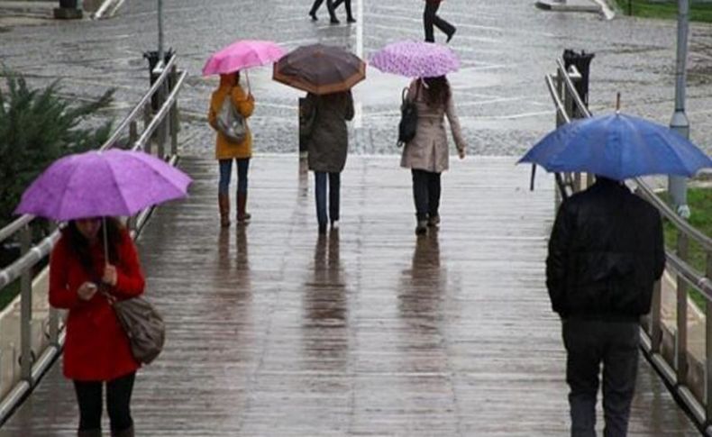 Meteorolojiden İzmir için yağış uyarısı
