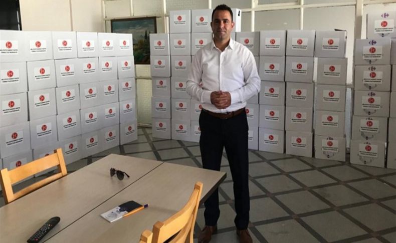 MHP Torbalı'dan ihtiyaç sahiplerine 300 koli yardım