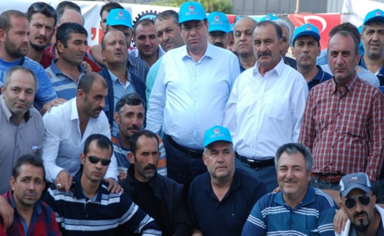 MHP'li Tanrıkulu mağdur işçilerin yanında