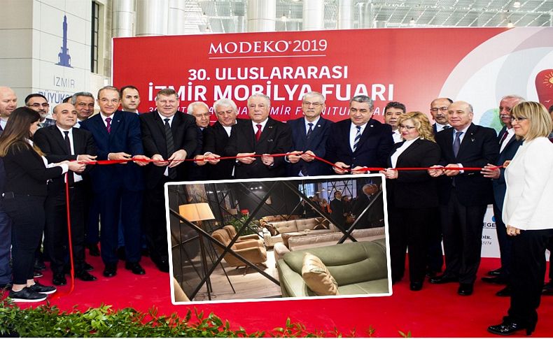 MODEKO 2019 İzmir Mobilya Fuarı açıldı