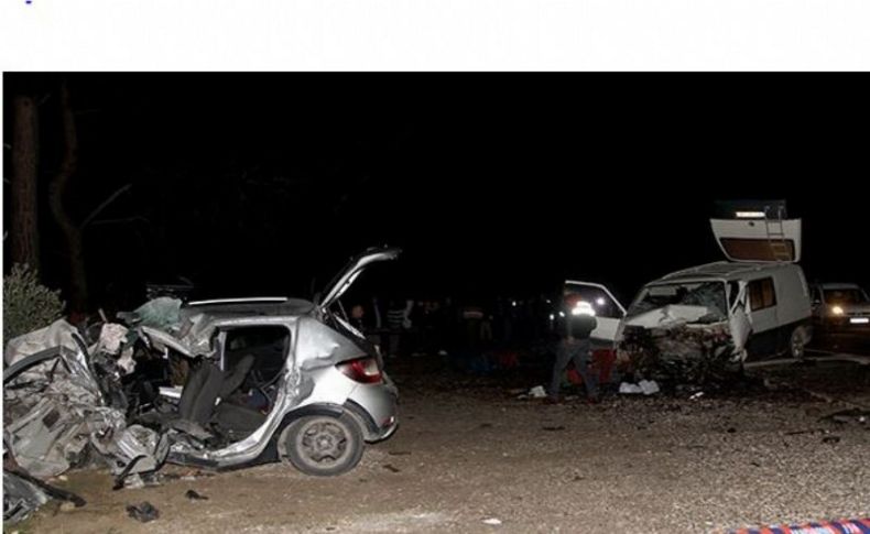 Muğla'da gece yarısı feci kaza: 2 ölü 2 yaralı