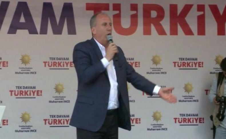 Muharrem İnce: AKP değil AK Parti diyeceğim
