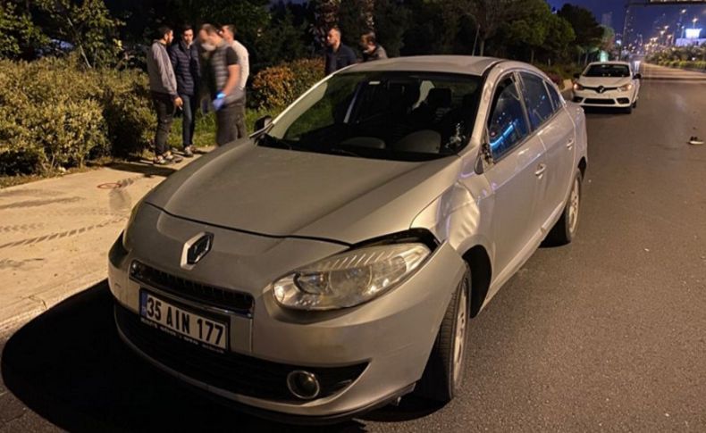 İzmir'de otomobilin çarptığı kişi ağır yaralandı