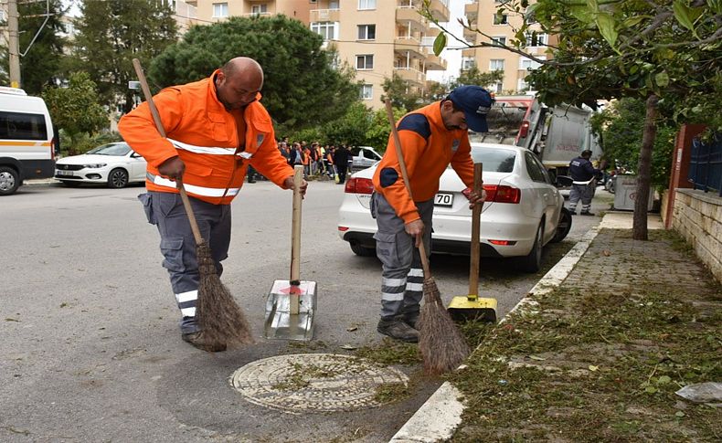 Narlıdere Belediyesi, temizlik seferberliği başlattı
