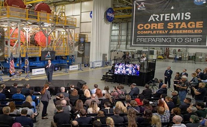 NASA roket platformunu görücüye çıkardı