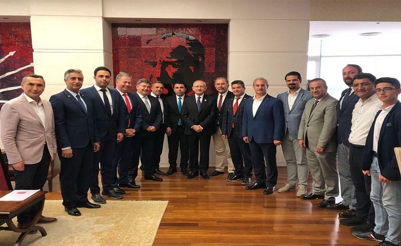 O ilçe başkanları Kılıçdaroğlu ile buluştu