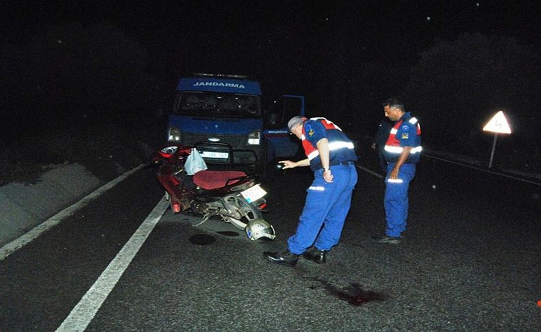 Ödemiş'te trafik kazası: 1 yaralı