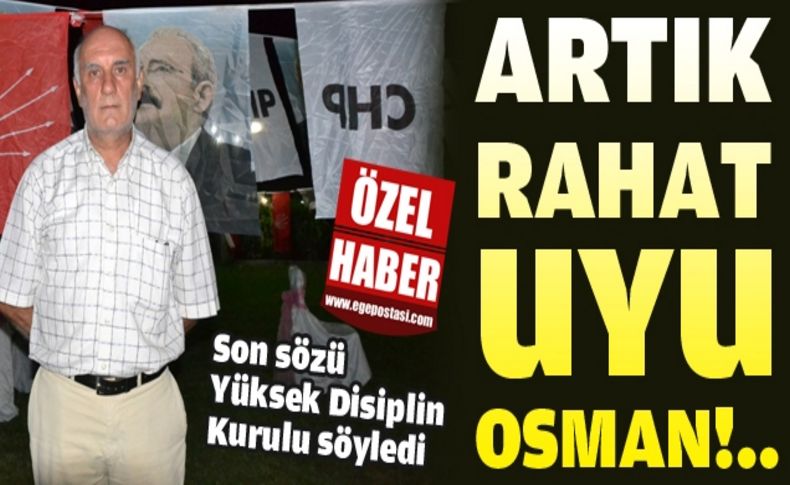 Osman Ergundoğar'ın uykularını kaçıran ceza Ankara'dan döndü