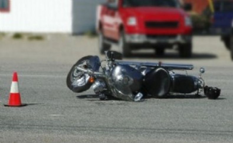3 yaşındaki Miraç'a motosiklet çarptı