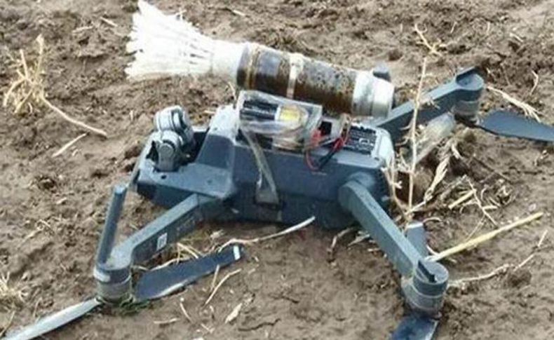 PKK'nın 'bomba yüklü drone'u düşürüldü