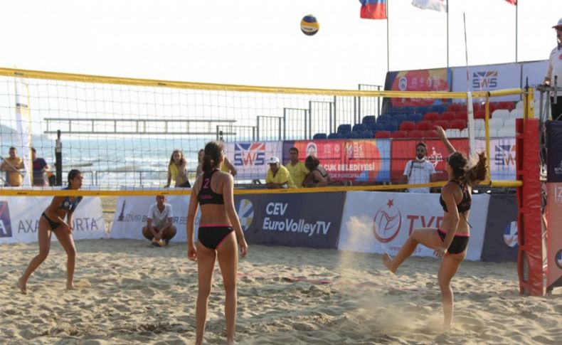 Plaj voleybolunda 18 Yaş Altı Avrupa Şampiyonası İzmir'de düzenlenecek