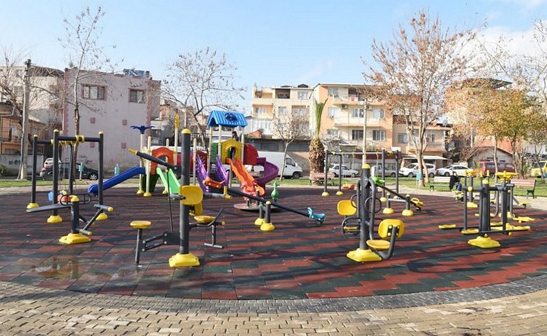 Rafet Paşa Mahallesi’ndeki park yenilendi