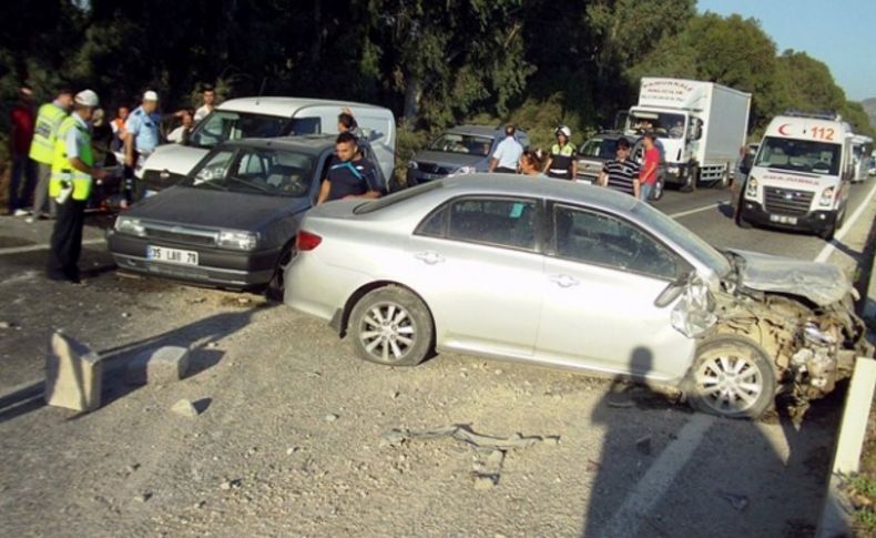 Selçuk'ta kaza:5 yaralı