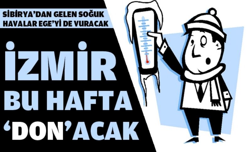 Soğuk havalar İzmir'i de vuracak