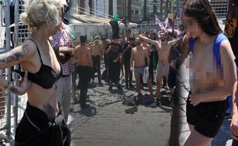 İzmir'deki çıplak 1 Mayıs eylemiyle polisten ve gençlerden açıklama