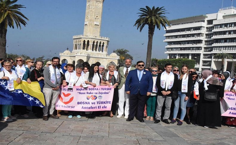 Srebrenica Anneleri'nden, 'Diyarbakır Anneleri'ne destek