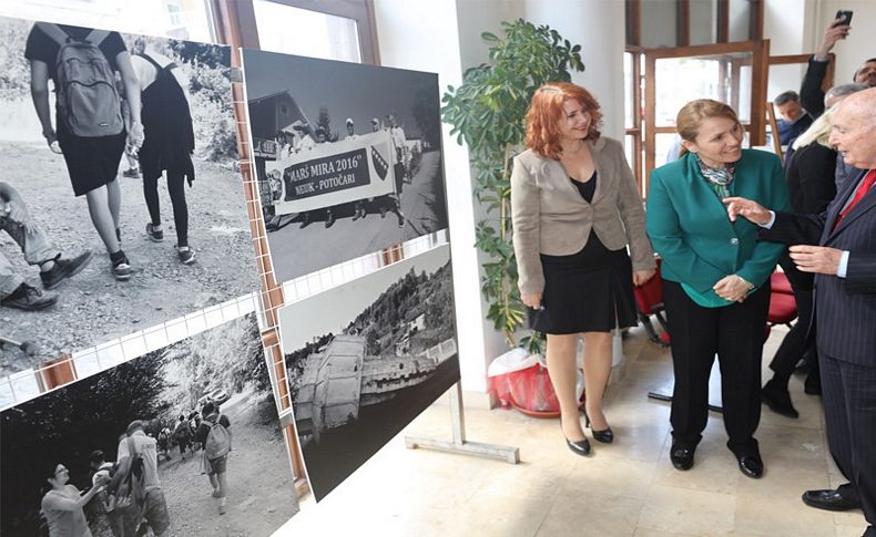 Srebrenitsa Soykırımını konu alan sergi Urla’da açıldı