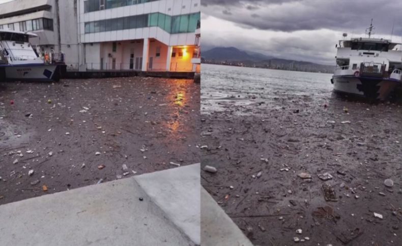 Karşıyaka'da sel denizi çöp ve çamur deryasına dönüştürdü